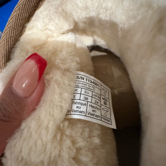 Brand new Ugg mini platform boots sz 7 chestnut color - Picture 8 of 9